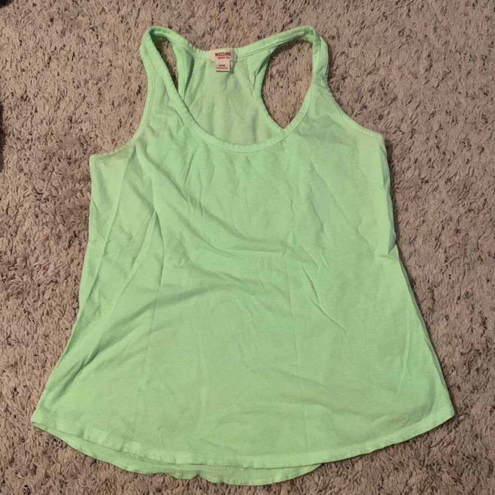 Neon Green Tank Top